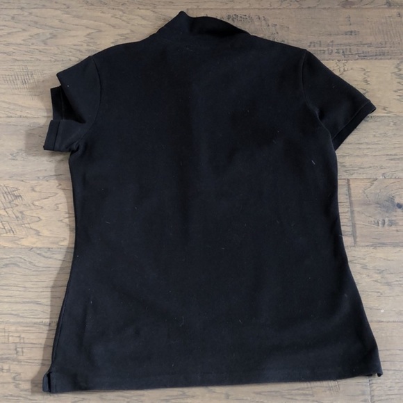 Lacoste Black Polo Top Women’s - Picture 5 of 7